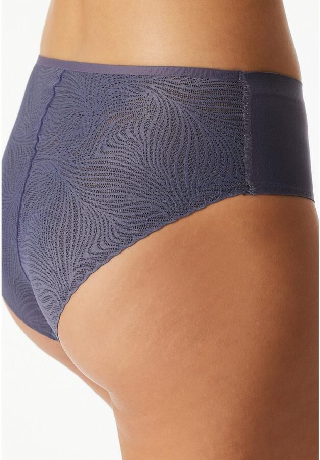 Schiesser Slip Invisible Soft Lace Single jersey lasercut-afwerkingen kantinzet achter (0) - Foto 2