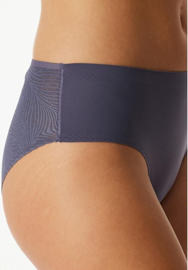 Schiesser Slip Invisible Soft Lace Single jersey lasercut-afwerkingen kantinzet achter (0) - Foto 4