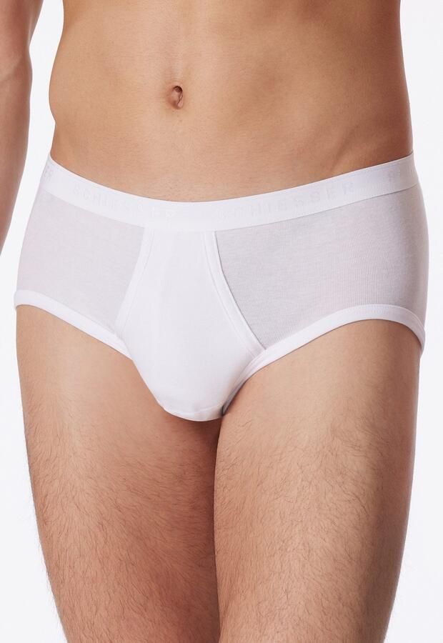 Schiesser Slip Original Classics met ingreep fijnrib zonder storende zijnaden - Foto 6