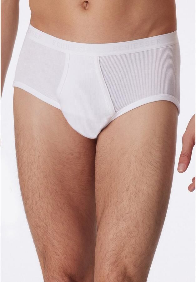 Schiesser 5=4 Original slip doppelripp wit 2-pack - Foto 2