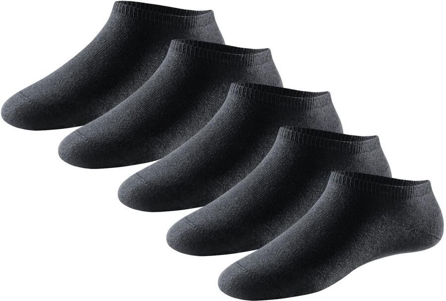 Schiesser Sneakersokken Bluebird extra zachte band versterkte teen- en hielgebied (5 paar) - Foto 2