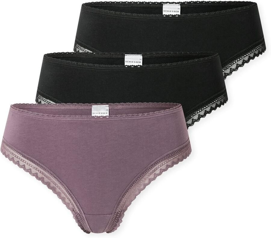 Schiesser String Modern Multipacks Kantenbanden katoenmix Single Jersey (Set van 3) - Foto 6