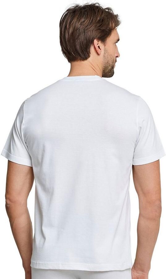 Schiesser T-shirt Essentials met een ronde hals (Set van 2) - Foto 6