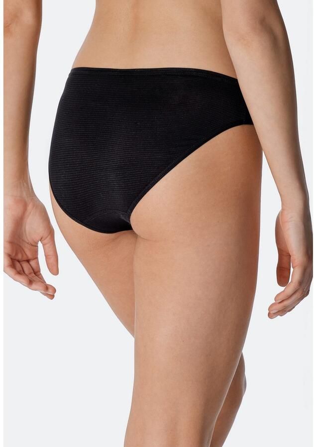 Schiesser Tailleslip Modal Essentials met glanzgaren-details (2 stuks Set van 2)