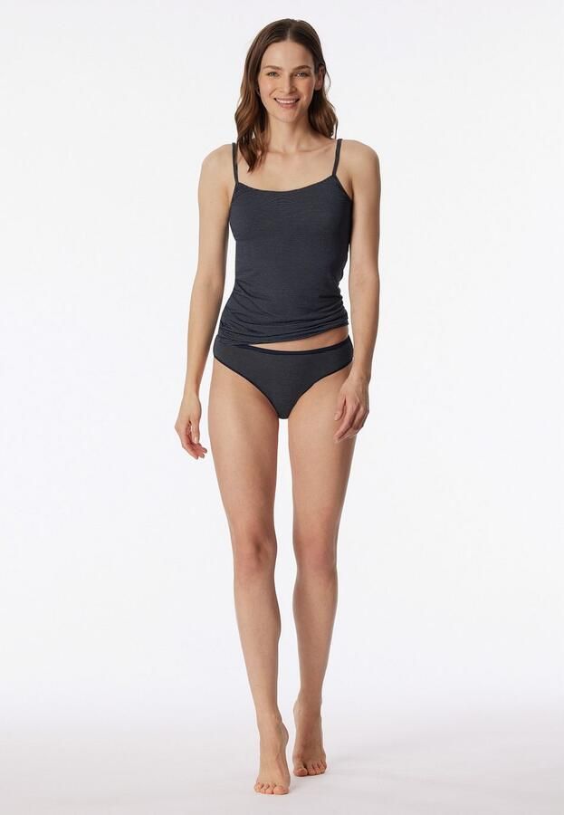 Schiesser Tailleslip Modal Essentials met glanzgaren-details (2 stuks Set van 2) - Foto 3