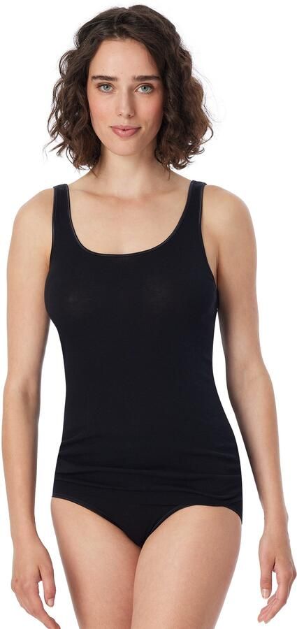 Schiesser Tanktop LUXURY diepe ronde halslijn zonder storende zijnaden - Foto 6