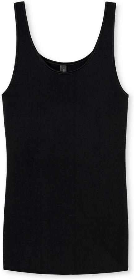 Schiesser Tanktop LUXURY diepe ronde halslijn zonder storende zijnaden - Foto 5
