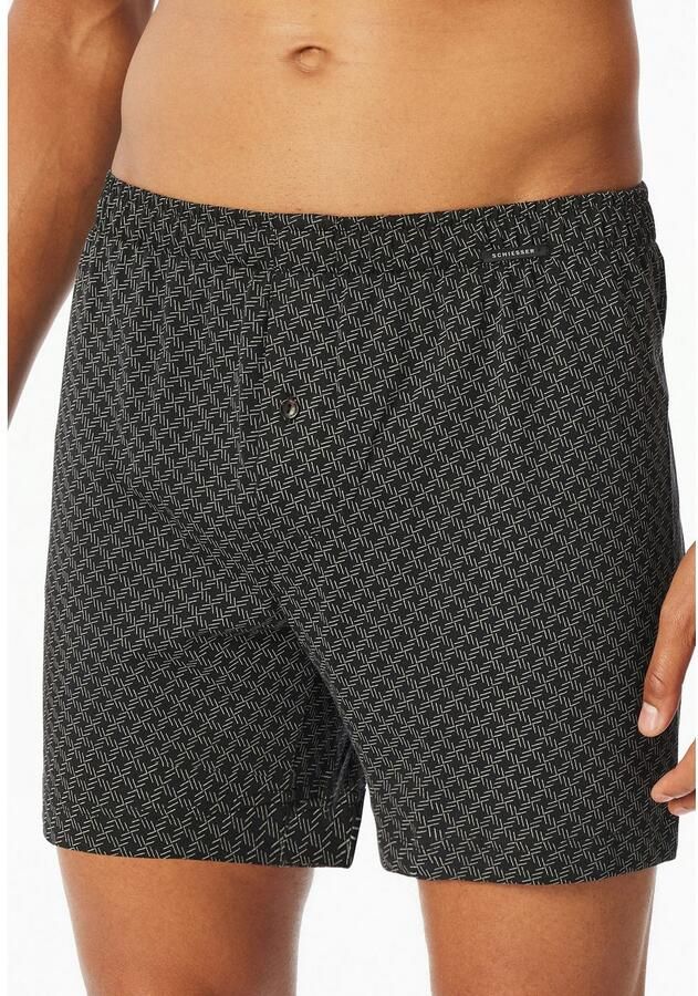 Schiesser Wijde boxershort Boxershorts Multipacks ideaal als cadeau met gulp (Set van 2)