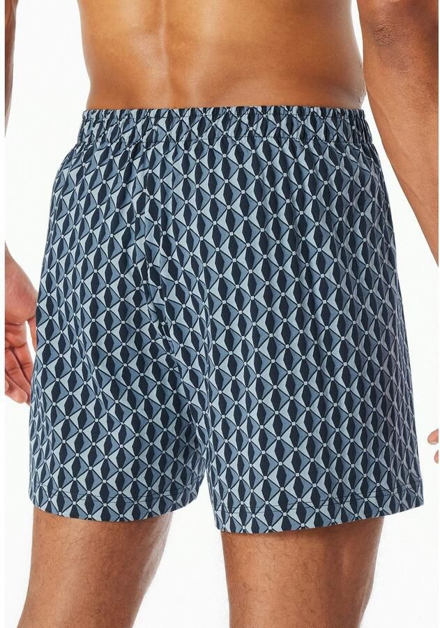 Schiesser Wijde boxershort Boxershorts Multipacks ideaal als cadeau met gulp (Set van 2) - Foto 2