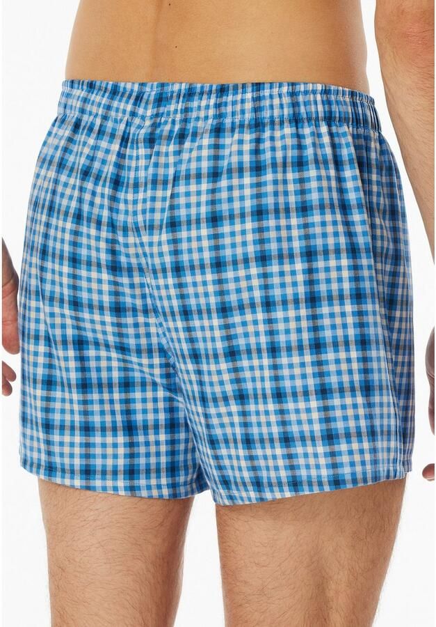 Schiesser Wijde boxershort Boxershorts Multipacks met gulp elastische band (Set van 2) - Foto 3