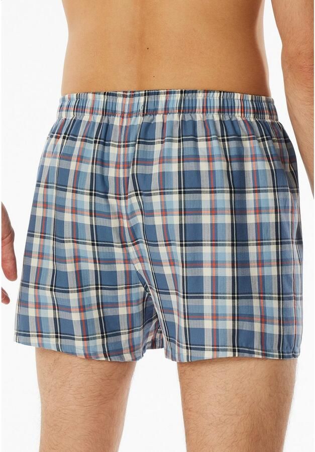 Schiesser Wijde boxershort Boxershorts Multipacks met gulp elastische band (Set van 2) - Foto 4