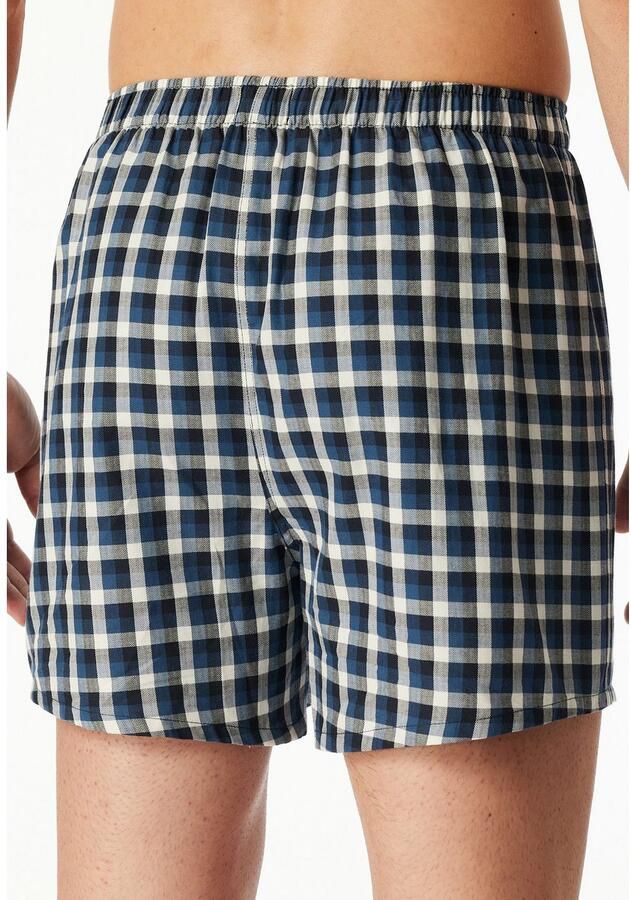 Schiesser Wijde boxershort Boxershorts Multipacks met gulp elastische band (Set van 2) - Foto 2