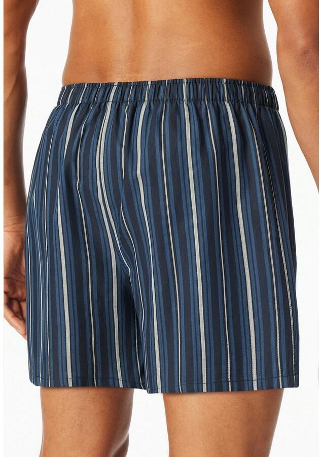 Schiesser Wijde boxershort Boxershorts Multipacks met gulp elastische band (Set van 2) - Foto 2