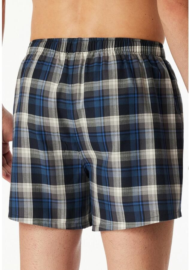 Schiesser Wijde boxershort Boxershorts Multipacks met gulp elastische band (Set van 2) - Foto 2