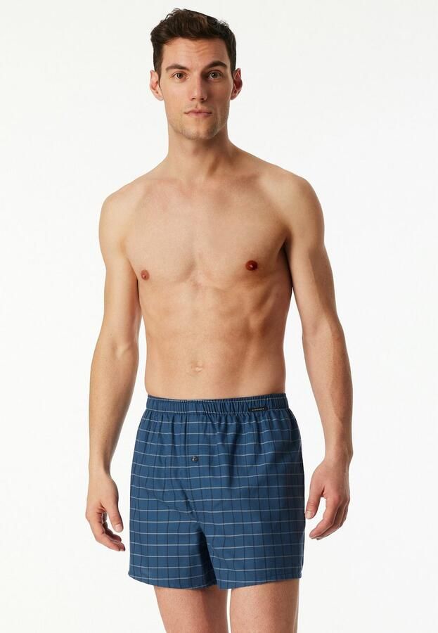 Schiesser Wijde boxershort Boxershorts Multipacks met gulp elastische band (Set van 2) - Foto 3