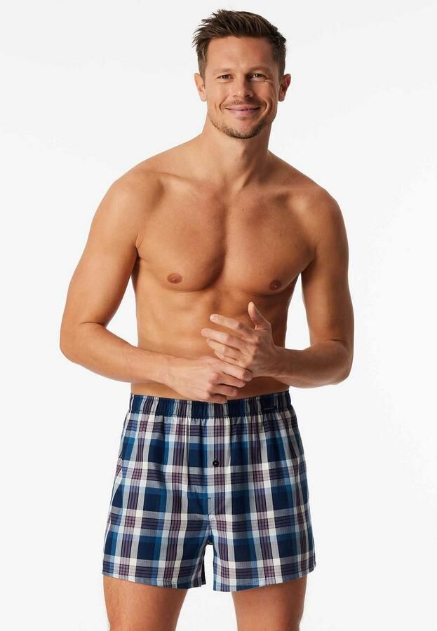 Schiesser Boxershort met elastische band in een set van 2 stuks - Foto 4