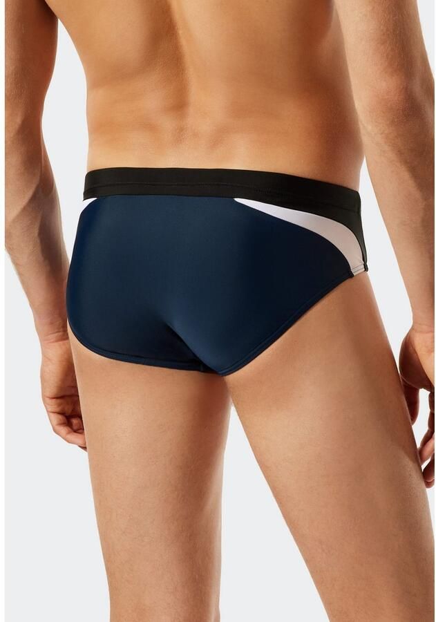 Schiesser Zwembroek Nautical Active met comfortabele binnenslip strikkoord