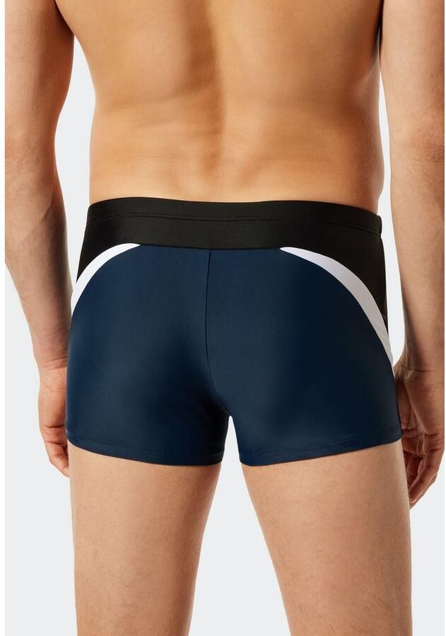 Schiesser Zwembroek Nautical Active met comfortabele binnenslip strikkoord - Foto 2