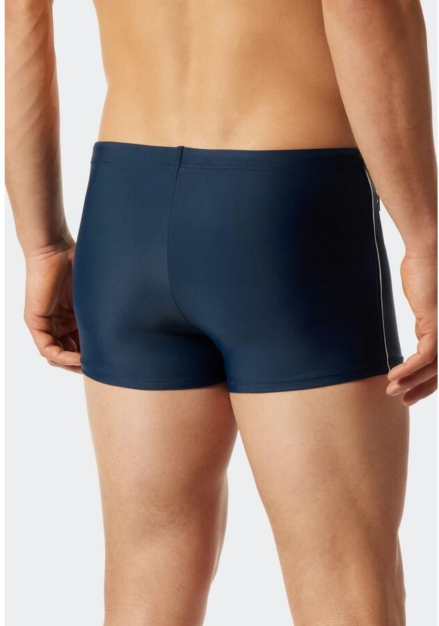 Schiesser Zwembroek Nautical Casual met strepen opzij - Foto 2