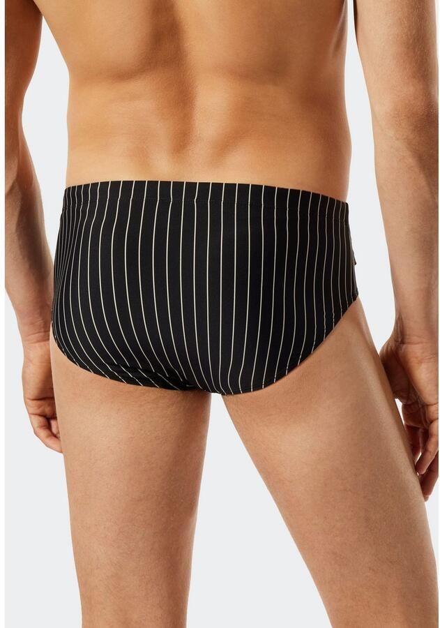 Schiesser Zwembroek Nautical Casual met witte strepen - Foto 3