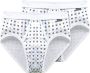 Schiesser 5=4 slip wit motief 2-pack - Thumbnail 2