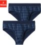 Schiesser Slip Original Classics met contrasterend ruitpatroon (2 stuks Set van 2) - Thumbnail 5