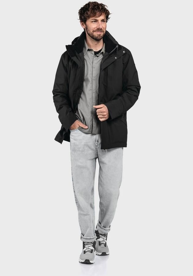 Schöffel 2-in-1-jack Urban 3in1 Parka Style Borkol MNS - Foto 5