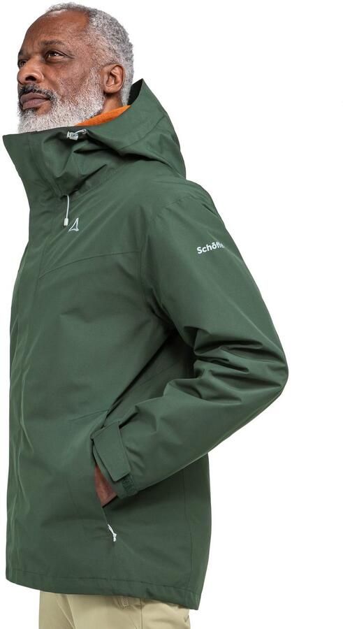 Schöffel Functioneel 3-in-1-jack 3in1 Jacket Style Okere MNS Waterdicht winddicht ademend overgangsjas (2 stuks) - Foto 4