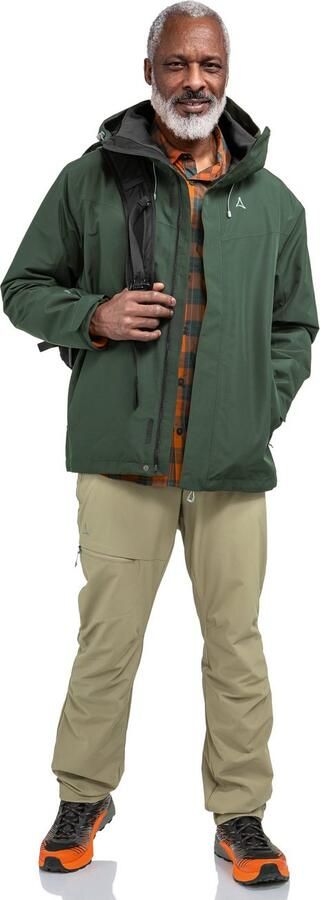 Schöffel Functioneel 3-in-1-jack 3in1 Jacket Style Okere MNS Waterdicht winddicht ademend overgangsjas (2 stuks) - Foto 5