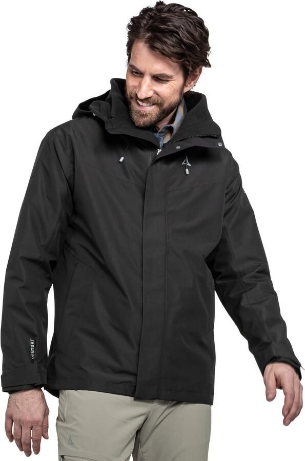 Schöffel Functioneel 3-in-1-jack 3in1 Jacket Style Okere MNS Waterdicht winddicht ademend overgangsjas (2 stuks)