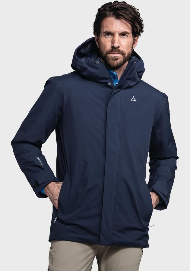 Schöffel Parka Jas SchÖffel Winter-parka Hiking Style Froda Parka