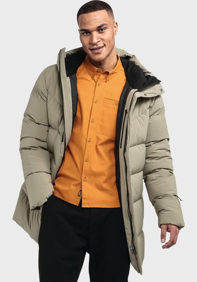 Schöffel Lang jack Urban Down Coat Style Cers MNS - Foto 13