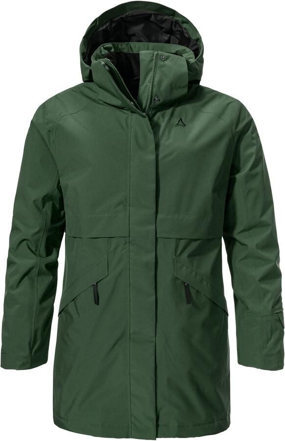 Schöffel Parka Ins Parka Style Malkay WMS Verwar d winddicht waterdicht Tussenjas