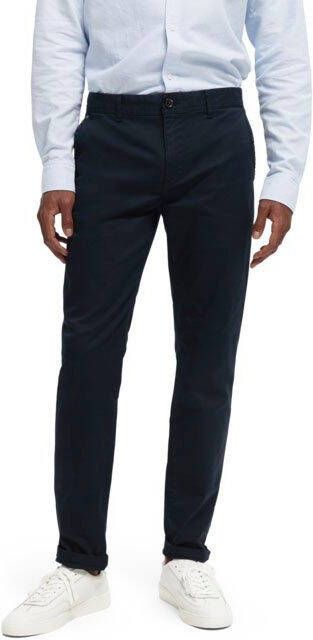 Scotch & Soda slim fit broek Mott met biologisch katoen night - Foto 3