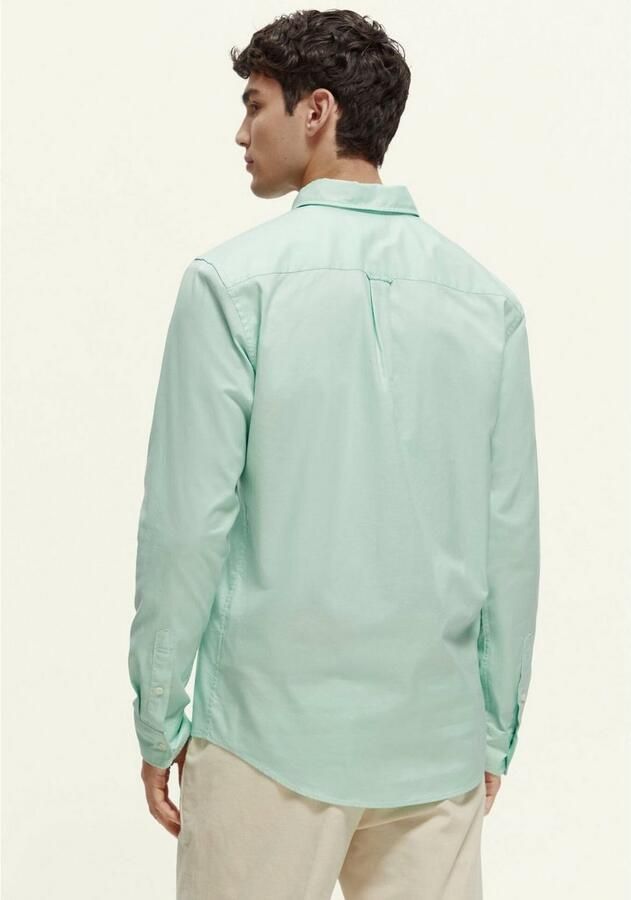 Scotch & Soda Overhemd met lange mouwen Essentials Regular-Fit Organic Cotton Oxford Shirt - Foto 5