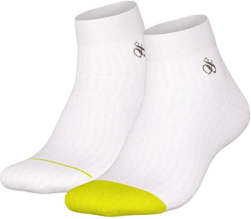 Scotch & Soda Shrunk Korte sokken met ingebreid logo (2 paar Set van 2)