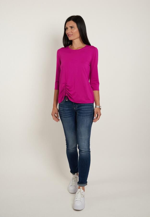 Seidel Moden Shirt met 3 4 mouwen met rimpeldetail voor made in germany - Foto 3