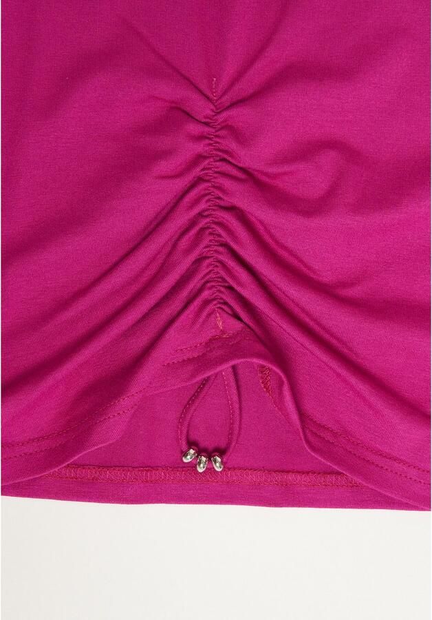 Seidel Moden Shirt met 3 4 mouwen met rimpeldetail voor made in germany