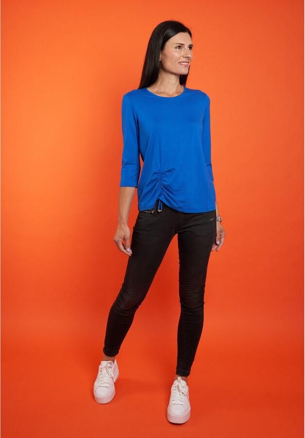 Seidel Moden Shirt met 3 4 mouwen met rimpeldetail voor made in germany - Foto 2