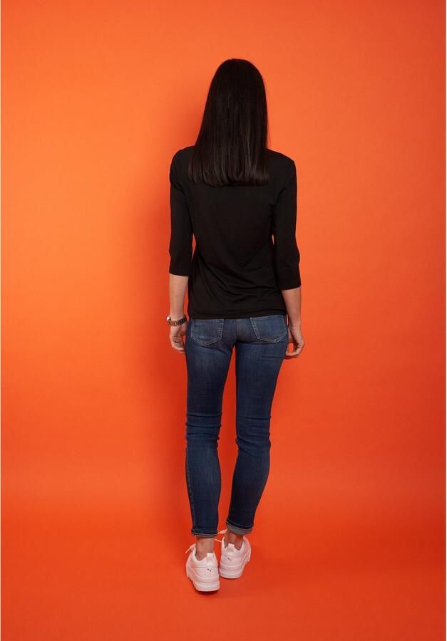 Seidel Moden Shirt met 3 4 mouwen met rimpeldetail voor made in germany - Foto 2