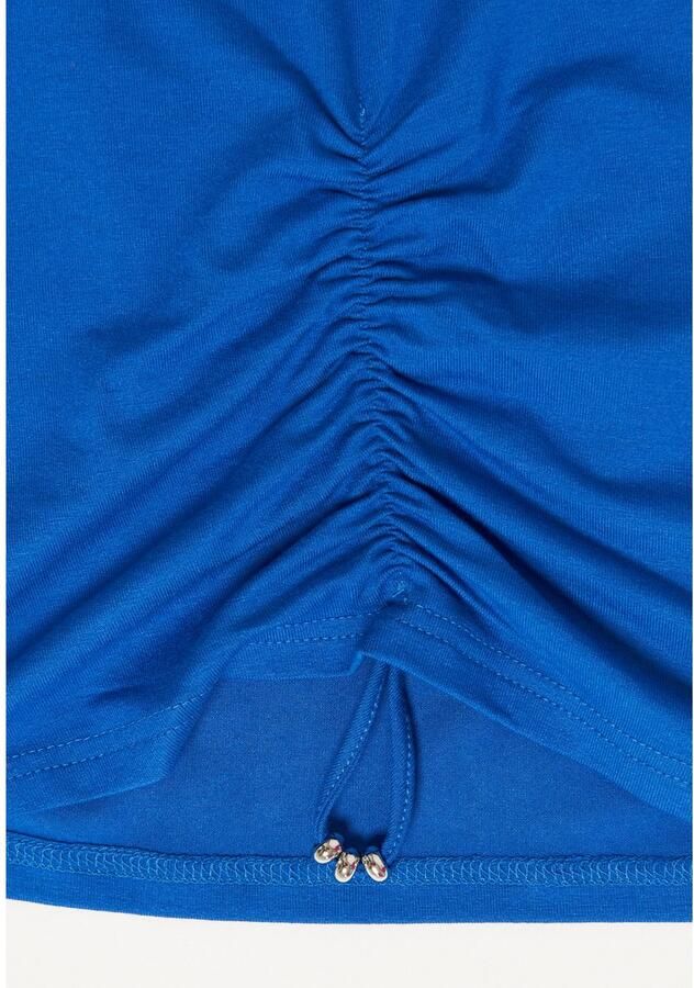 Seidel Moden Shirt met 3 4 mouwen met rimpeldetail voor made in germany