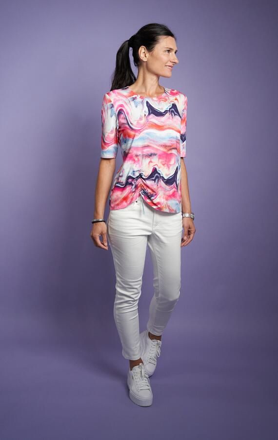 Seidel Moden Shirt met korte mouwen met all-over print made in ger y - Foto 3