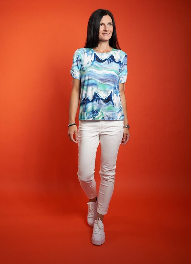 Seidel Moden Shirt met korte mouwen met all-over print made in ger y - Foto 3