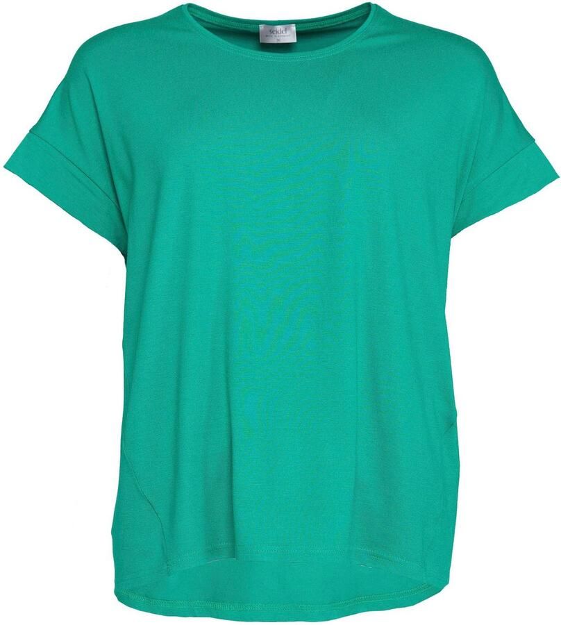 Seidel Moden Shirt met korte mouwen met verbrede schouders made in germany