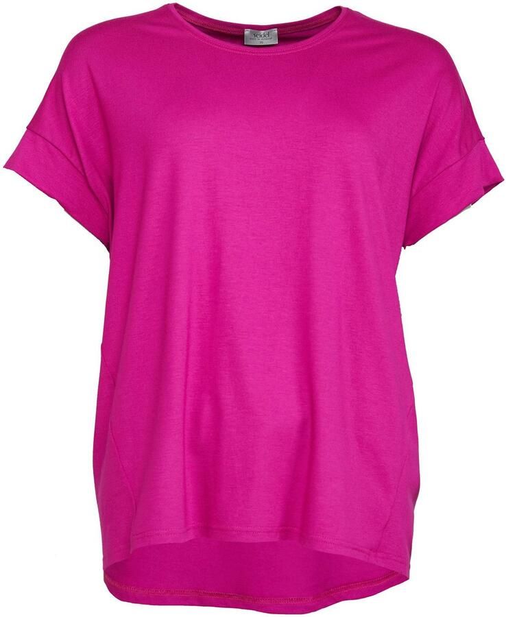 Seidel Moden Shirt met korte mouwen met verbrede schouders made in germany