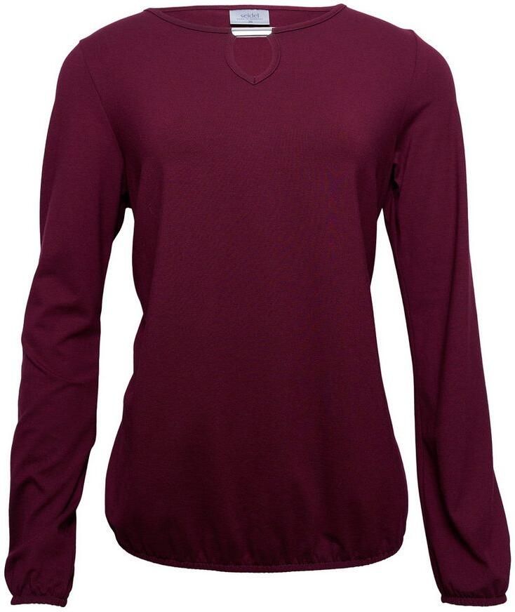 Seidel Moden Shirt met lange mouwen Made in Ger y