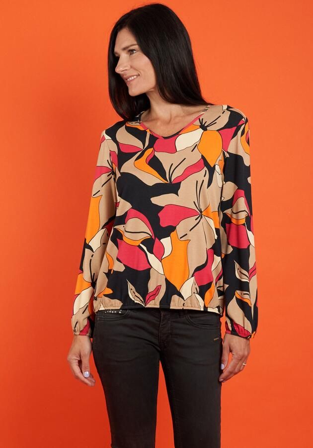 Seidel Moden Shirt met lange mouwen met all-over print made in germany - Foto 4