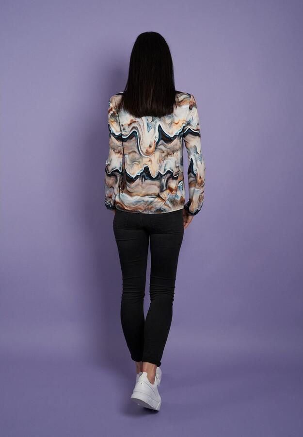 Seidel Moden Shirt met lange mouwen met grafisch patroon made in germany - Foto 3