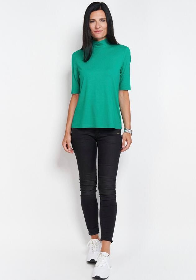 Seidel Moden Shirt met staande kraag in heuplengte made in germany - Foto 3