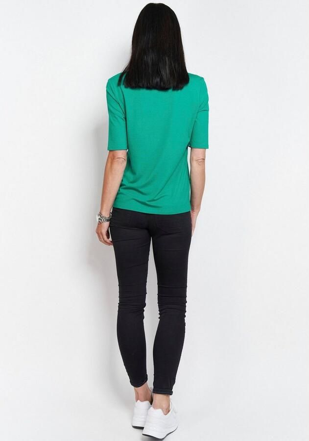 Seidel Moden Shirt met staande kraag in heuplengte made in germany - Foto 2